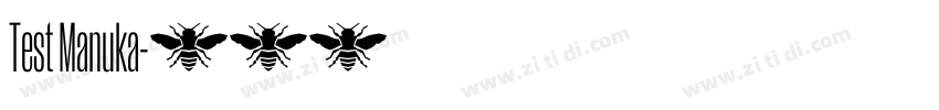 Test Manuka字体转换